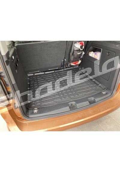 Vw Caddy Bagaj Paspası Havuzlu Kaucuk Kokusuz Siyah
