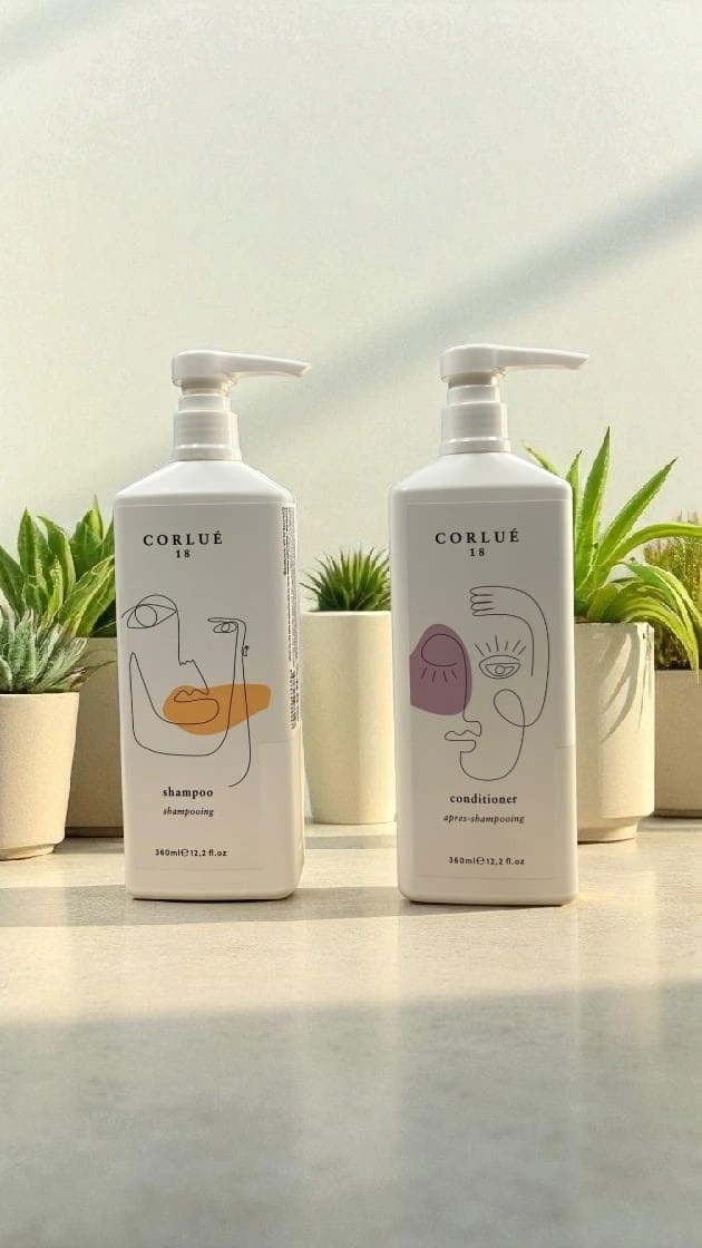 Corlue 18 Shampoo 360 Ml + Condıtıoner 360 Ml Tüm Saçlar