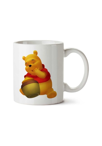 Winnie-the-pooh-png-pic İki Tarafı Baskılı Kupa Bardak Çok Renkli