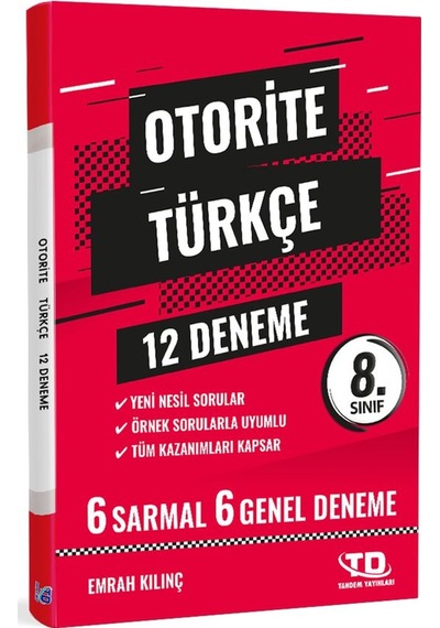 Lgs Türkçe 8.Sınıf 12 Deneme Otorite