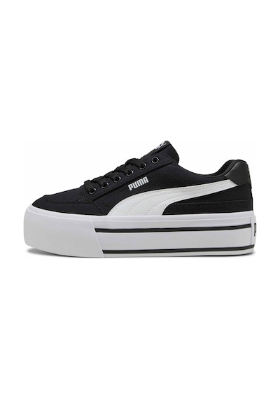 Puma Court Classıc Vulc Platform Kadın Ayakkabı 402329 07 Siyah