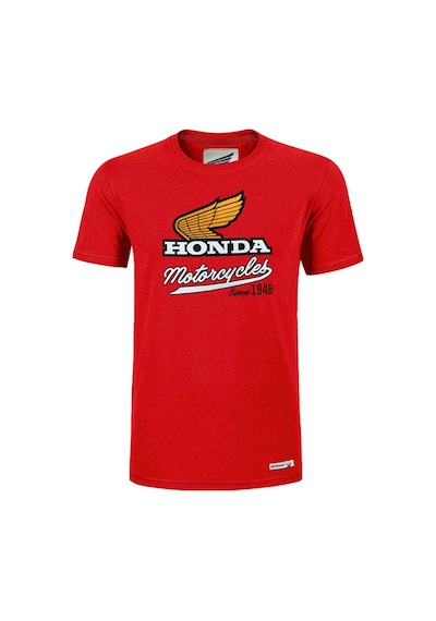 HONDA COLLECTION KIRMIZI T-SHIRT WINGS LOGO