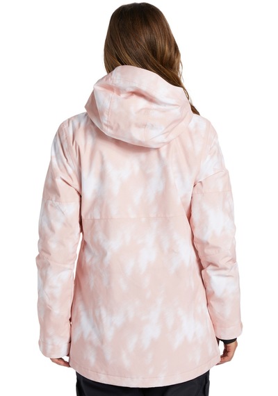 Dc Dc Kadın Snowboard Ceketi Cruiser Pembe Desenli Xmmz Pembe