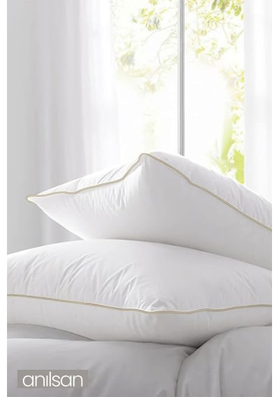 25'li Nano Jel Yastık, 50x70cm- 1200gr Beyaz