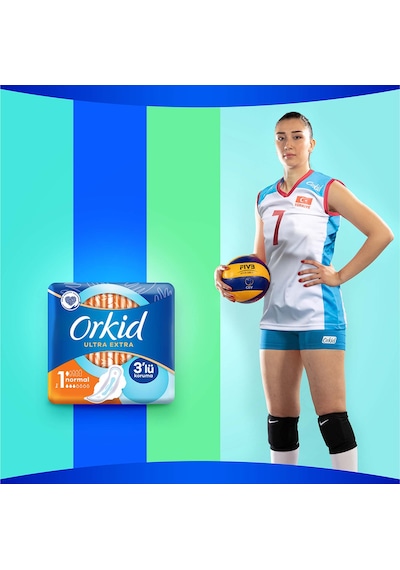 Orkid Ultra Süper Ekonomik Hijyenik Ped Normal 26'lı