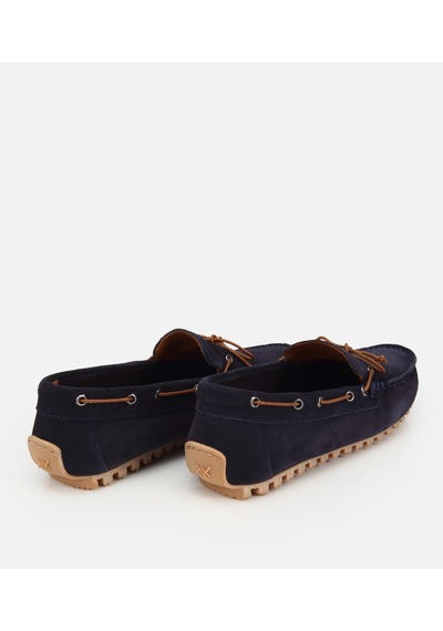 Hotiç Erkek Deri Lacivert Bağcık Detaylı Günlük Loafer 02ayh322750a680 02ayh322750a680