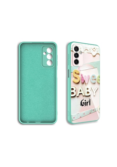 Zore Galaxy M23 Kılıf Kamera Korumalı Desenli Sert Silikon Ogaa Epoksi Kapak - No6