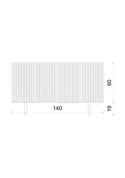 Enwood Capella Beyaz Mdf 4 Kapaklı Raflı 140 Lık Konsol Beyaz 140 X 80 Diğer