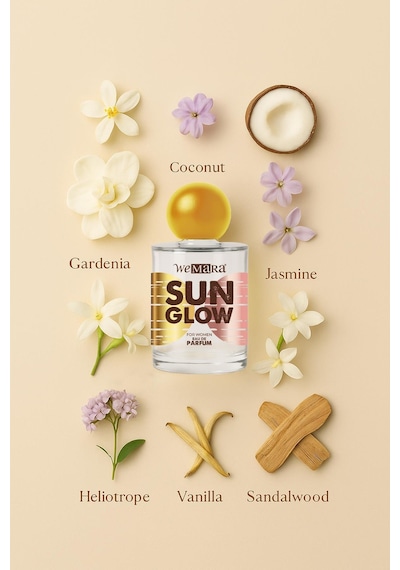 Sun Glow Kadın Parfum Edp 50 Ml Amber Çiçeksi