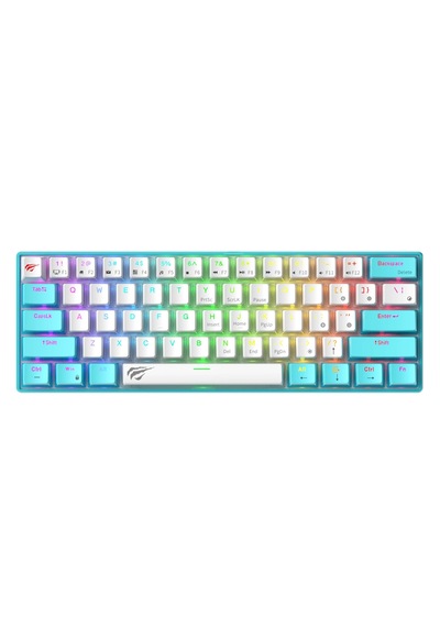 Havit Gamenote Kb903l Mekanik Aydınlatma Oyuncu Klavyesi - Mavi