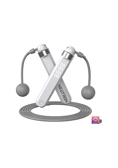 Akıllı Bluetooth Atlama İpi - Egzersiz Atlama, Ayarlanabilir Kablolu Nane Askısız Top Bluetooth Destekli