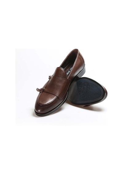 Fast Step Hakiki Deri Erkek Klasik Ayakkabı 867ma172 Kahve