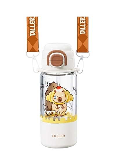 2 Adet Diller Tritan Matara 700 Ml Boyun Askılı D2560 Diğer