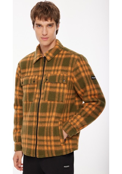 Discovery Expedition Haki Erkek Relaxed Fit Kareli Mont D3wm-mnt6