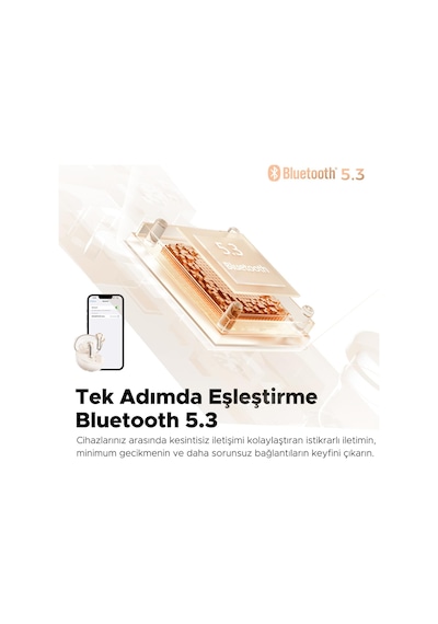 Soundpeats Clear Bluetooth 5.3 Kulak İçi Kulaklık