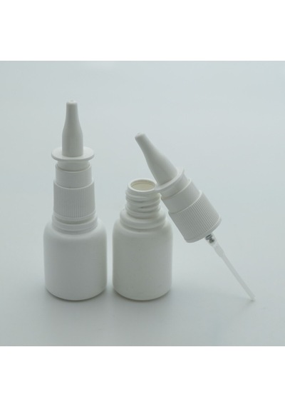 Boş Burun Spreyi 25 ML 10 Adet Beyaz Boş Plastik