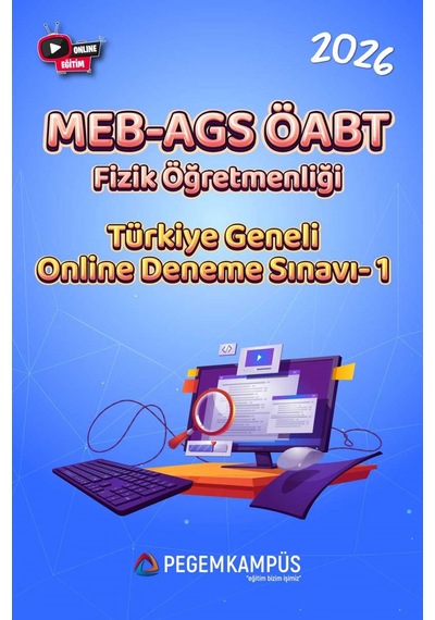 2026 Meb-ags Öabt Fizik Öğretmenliği Türkiye Geneli Online Deneme Sınavı-1