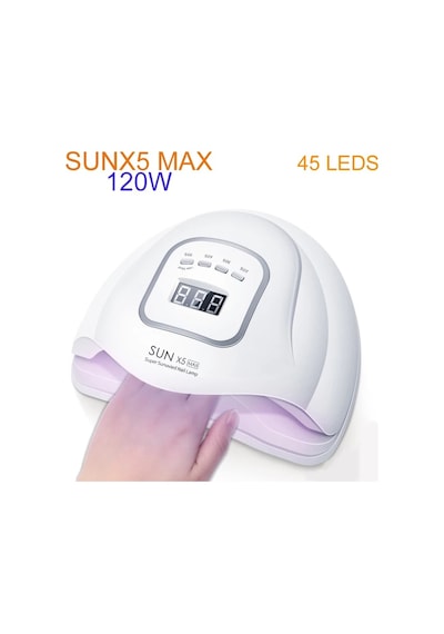 Sun X5 Max 120 Watt 45 UV Led Oje Kurutma Makinesi