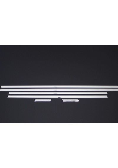 Citroen C5 2008- 6 Parça Krom Cam Çıtası