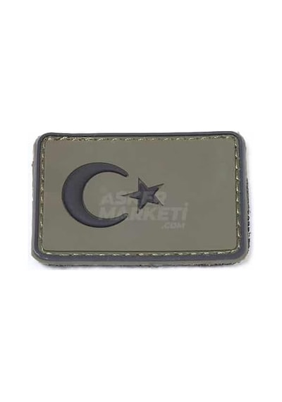 Türk Bayrağı Küçük Boy Peç Arma Bej Diğer