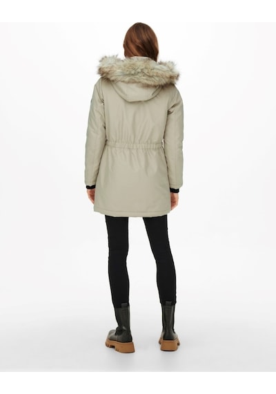 15213755 Only Onliris Fur Winter Parka Cc Otw Kadın Mont Crockery