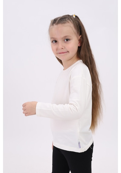 Toontoy Kids Toontoy Kız Çocuk Sweet Baskılı Tişört Ekru