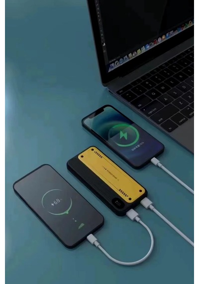 Buffer 10000 Mah Hızlı Şarj Özellikli Aynı Anda 4 Cihazı Şarj Edebilen Powerbank