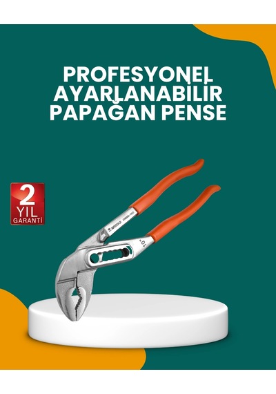 Çelik Alaşımlı Ayarlı Papağan Pense Yalıtımlı Sap 23278817