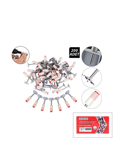 Go İthalat 200 Pcs Barutlu Çivi 0.2 MM