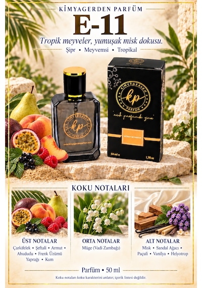 KP E-11 Erkek Parfüm EDP 50 ML
