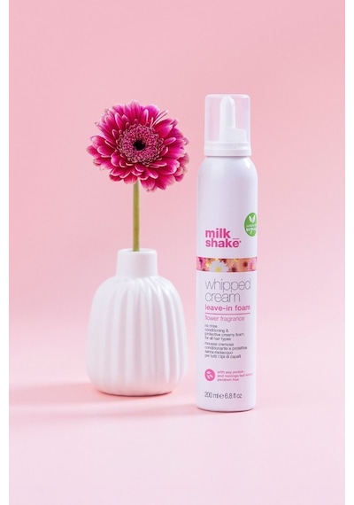 Milk Shake Whipped Cream Flower Çiçek Esanslı Vegan Durulanmayan Bakım Köpüğü 200 Ml