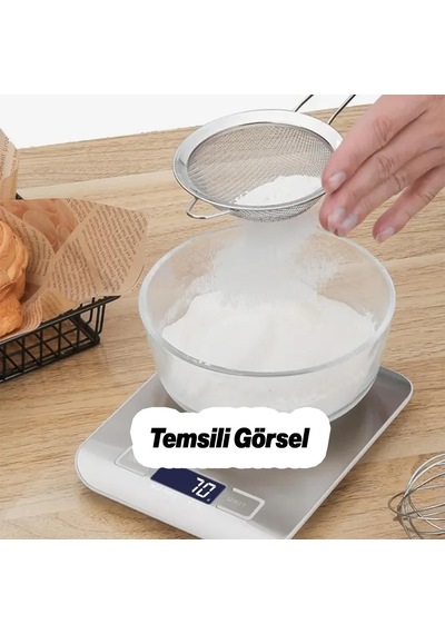 Dijital Hassas Terazi Hazneli Lcd Ekran Pilli Otomatik Kapanma 1 Gr 5 Kg Tartım Mutfak Tartısı Ölçüm Diğer