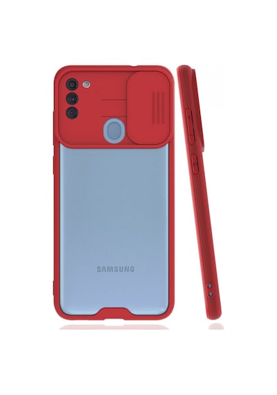 Nettech Samsung Galaxy A11 Uyumlu Platin Kamera Kızaklı Arka