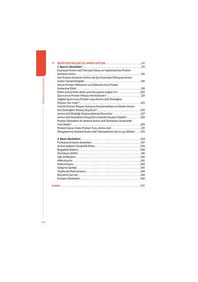 Dr. Amino Asit ( Genişletilmiş 3. Baskı ) 2021