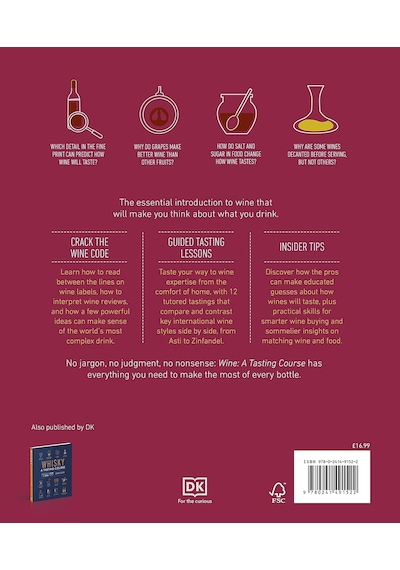 Wine A Tasting Course: From Grape To Glass