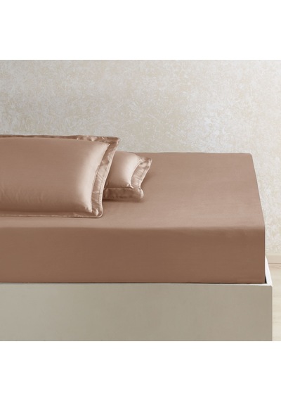 Linens X Tencel Lyocell 2'li Volanlı Yastık Kılıfı Seti Rose Rose