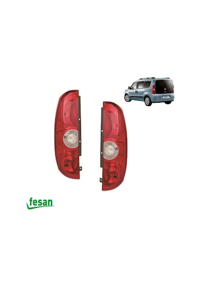 Fiat Doblo Sağ Sol Arka Stop Lambası Takımı 2009--2014