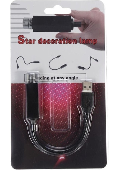 Usb Led Lazer Atmosfer Animasyon Işığı Projektörü