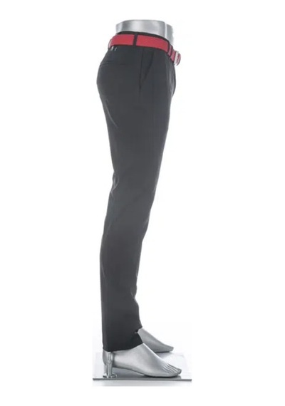 Alberto Ian 3xdry Cooler Slim Fit Erkek Pantolonu Black-999