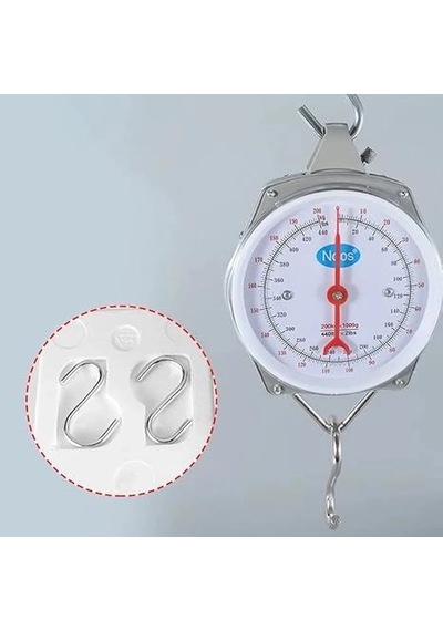 100 Kg Kapasiteli Askılı Terazi - Dayanıklı, Net Kadranlı, Çift Ölçü Birimli, Endüstriyel Ve Dış Mekan Uyuml Diğer