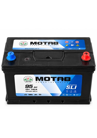 95 Ah 12v 740a Akü 2026 Üretim