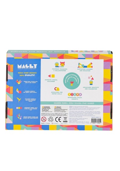 Znv Zenvia Mey İthalat Mgl-72 72 Pcs Manyetik Blok Znv2025 Cmn