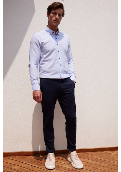 Ac&Co / Altınyıldız Classics Slim Fit Dar Kesim Pamuklu Esnek Rahat Chino Erkek Pantolon - Lacıivert Lacivert Ac&Co / Altınyıldız Classics Slim Fit Dar Kesim Pamuklu Esnek Rahat Chino Erkek Pantolon - Lacıivert Lacivert