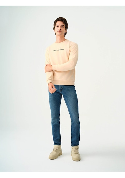 Loft Erkek Sweatshirt Ekru Lf2037100 25kp69000085 P6983 Ekru