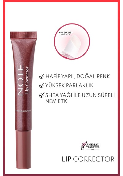 Lip Corrector 07 Mor Renklendirici Ve Nemlendirici Dudak Parlatıcısı Diğer