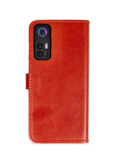 Tcl 30 Uyumlu Kılıf Trend S Plus Kapaklı Kılıf - Kırmızı