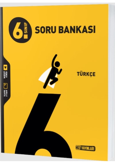 Hız Yayınları 6.Sınıf Yeni Türkçe Soru Bankası