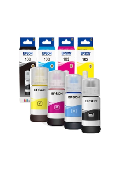 Epson 103 Gerçek  Mürekkep Takım L3110/L3111/L3150/L3151/