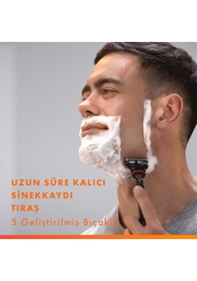 Tıraş Makinesi Ve 2 Yedek Bıçağı, Duyarlı Tıraş İçin