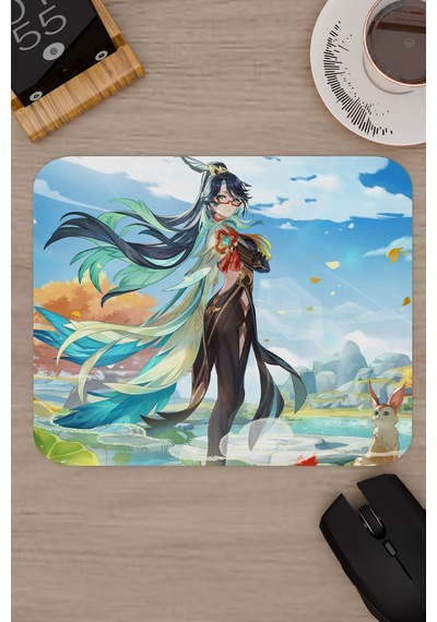 Xianyun Genshin Impact Anime Gacha V3 - 22x18 Gaming Mouse Pad Fare Altlığı
